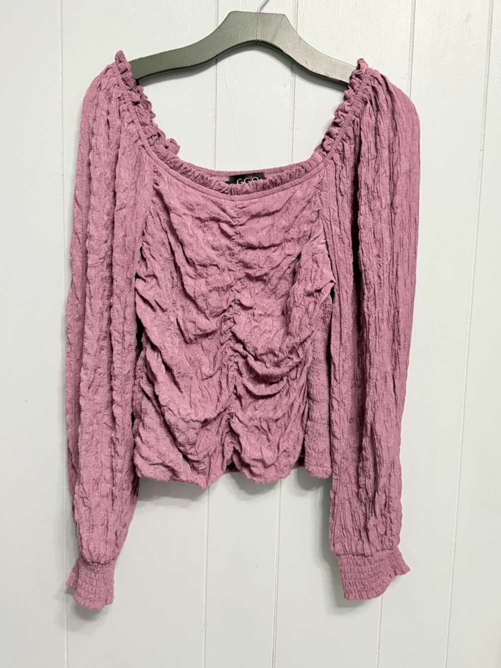 #10)  GIGIO USA Mauve Pink Top